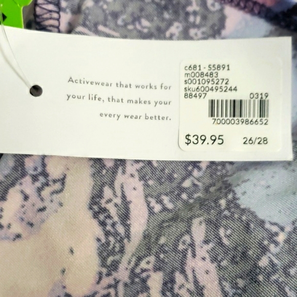(NWT) LIVI Active SS Top Sz 26/28 - Picture 3 of 4